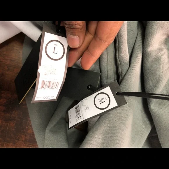 Sz Various Akoo Hoodie gray & white - Picture 6 of 6